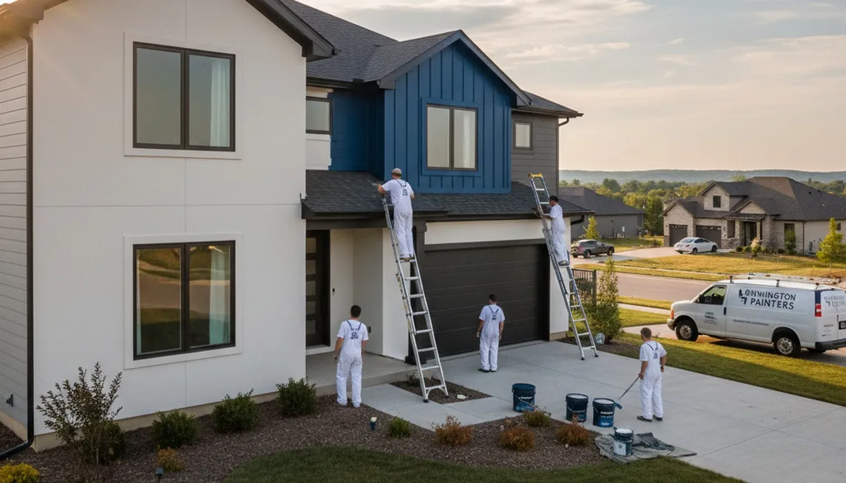 Professional house painting services in Omaha, NE for interior and exterior homes