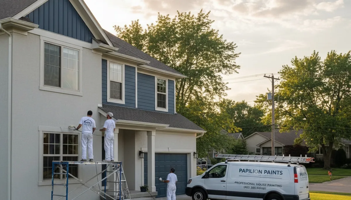Professional house painting service in Omaha NE by paintinginomahane.com