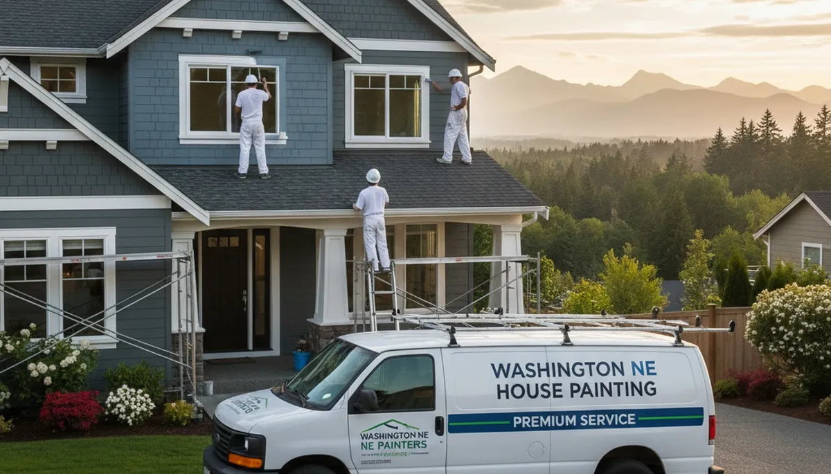Professional house painting service in Omaha, NE for interior and exterior home projects