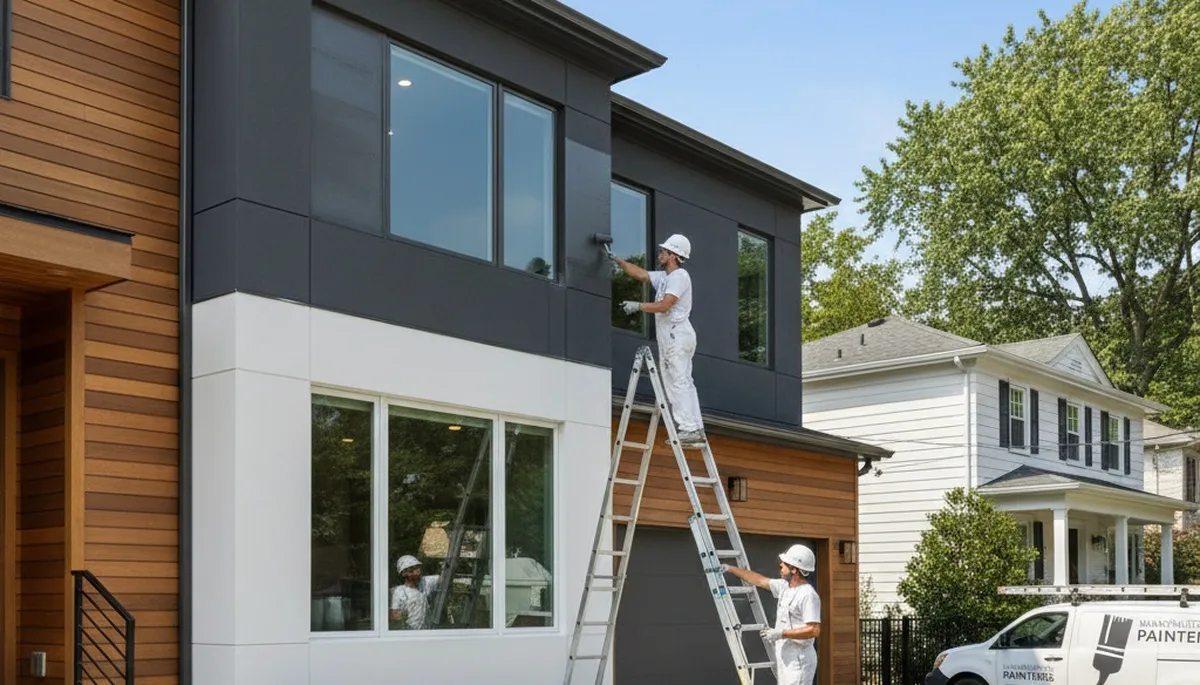 Professional house painting services in Omaha, NE for residential exterior and interior projects