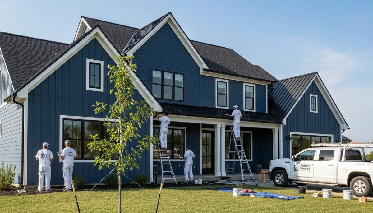 House painting services in Omaha, NE for residential interior and exterior painting projects